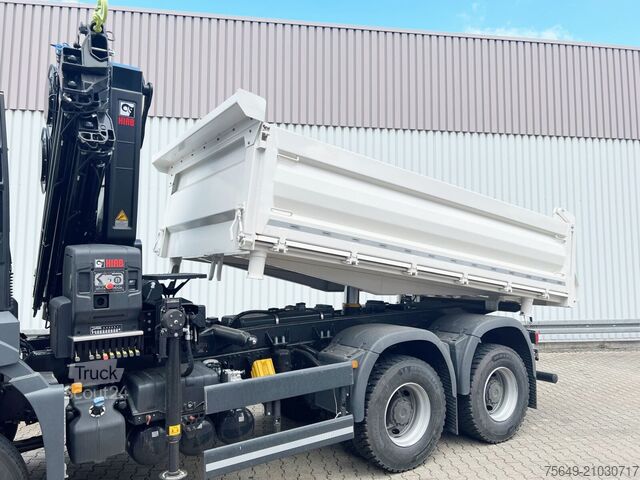 Grue à tour MAN TGS 33.430 6x6 BB CH TGS 33.430 6x6 BB CH mit Kran Hiab X-HiDuo 228 E-6, Funk