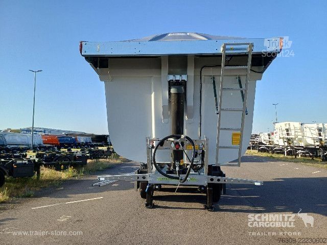 Kippers oplegger Schmitz Cargobull Kipper Stahlrundmulde 28m³