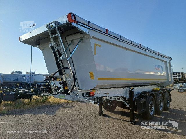 Tippsemi Schmitz Cargobull Kipper Stahlrundmulde 28m³