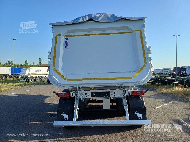 Tippsemi Schmitz Cargobull Kipper Stahlrundmulde 28m³