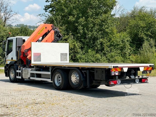 Кран, змонтований на вантажівці IVECO Stralis 460 PRITSCHE 6,65m +KRAN +FUNK