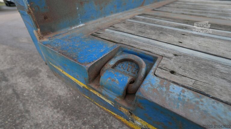 Remorque à plate-forme Pacton 3 AXLE FLATBED WITH TWISTLOCKS