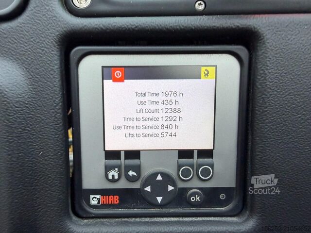 Krano sunkvežimis Volvo FM 500 8X4 TRIDEM HAAK + (25m!) KRAAN HIAB 302 ...