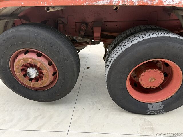 Camion-benne tricar Mercedes-Benz SK1919 Kipper mit Kran HIAB Hidrocom 140