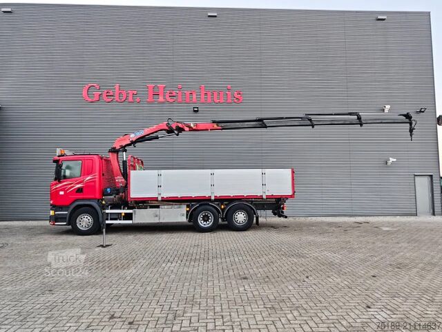 Kranwagen Scania G370 6x2 HMF 1820 K-RC BDF System