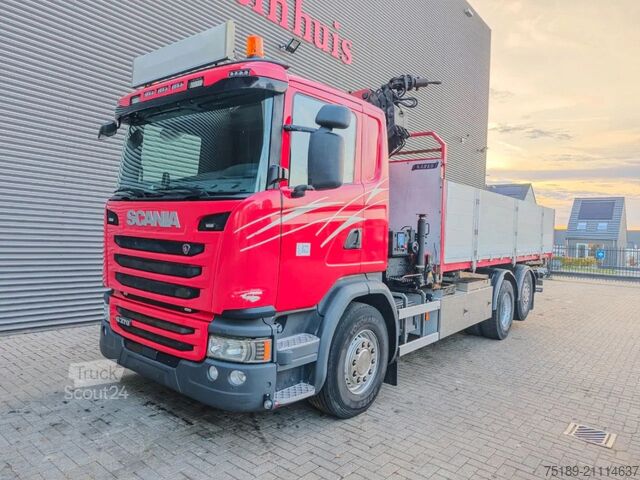 Kranwagen Scania G370 6x2 HMF 1820 K-RC BDF System