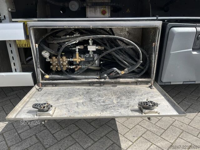 Vloer verplaatsen Knapen Trailers K200 K200-92m3 Hogedrukreiniger Liftas 10mm