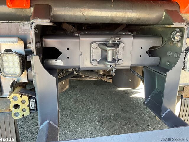 Benne à 3 côtés Scania P 320 HMF 14 Tonmeter Z-kraan Just  227.472 km!