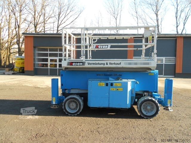 Arbeitsbühne GENIE Genie GS4069BE, Hybrid, Stützen, AH 14 m