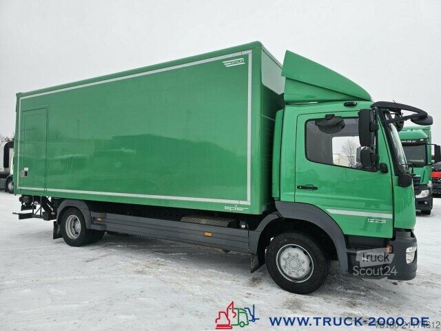 LKW mit Kofferaufbau Mercedes-Benz Atego 1224 Koffer 6.60m Seitentür LBW 2.000 Kg.