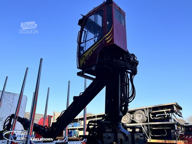 Holztransporter Scania R650 V8 NGS 6x4, Retarder, Jonsered Houtkraan