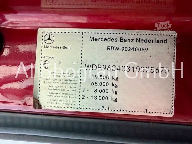 Standard-SZM Mercedes-Benz Actros 1863 GigaSpace / Euro 6