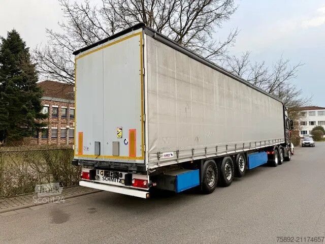 Bâche Schmitz Cargobull SCS 24 / EDSCHA / Liftachse