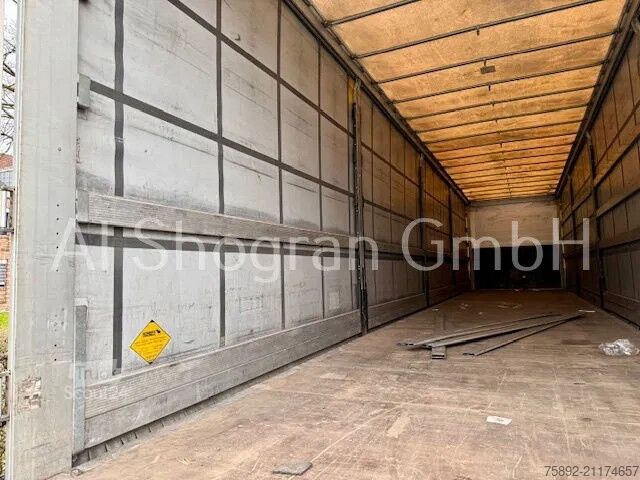 Bâche Schmitz Cargobull SCS 24 / EDSCHA / Liftachse