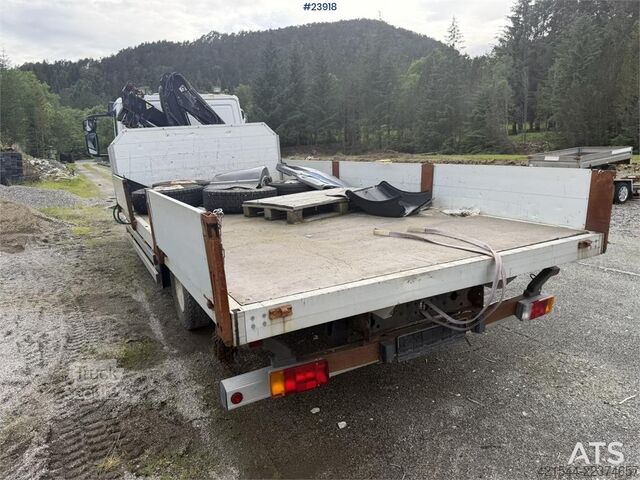  Iveco 75E18 crane truck with Hiab 055XS D3 crane for sal