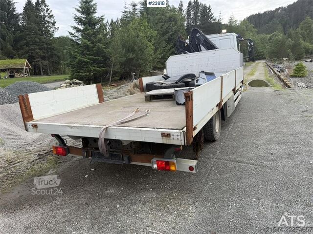  Iveco 75E18 crane truck with Hiab 055XS D3 crane for sal