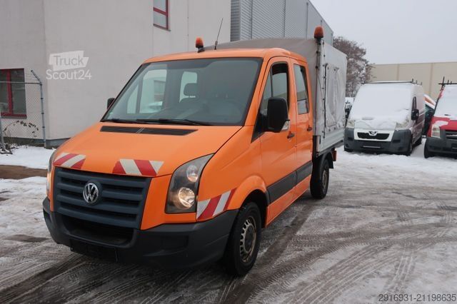 Pick-up pakettiauto VOLKSWAGEN Crafter Pritsche 30 kurz L1 Doppelkabine FN:267