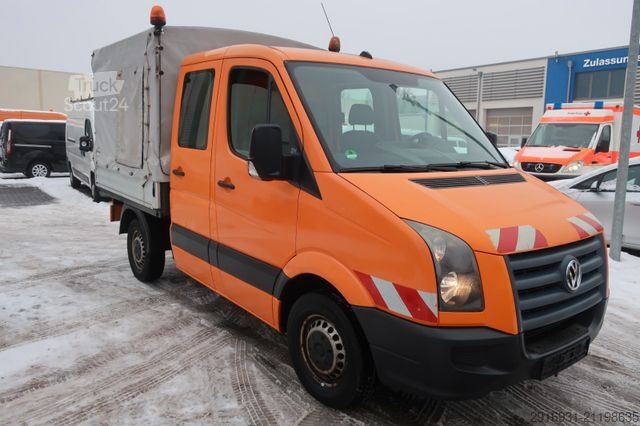 Pick-up pakettiauto VOLKSWAGEN Crafter Pritsche 30 kurz L1 Doppelkabine FN:267