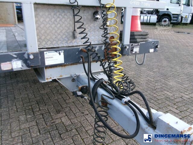Plattformanhänger King 2-axle platform drawbar trailer 14t + ramps