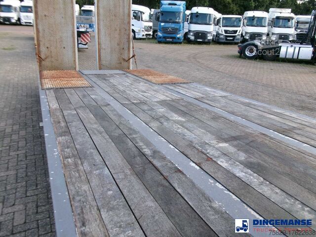 Plattformanhänger King 2-axle platform drawbar trailer 14t + ramps