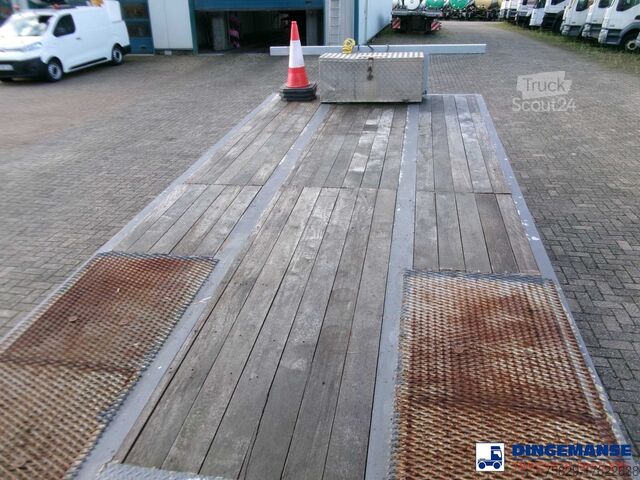 Plattformanhänger King 2-axle platform drawbar trailer 14t + ramps