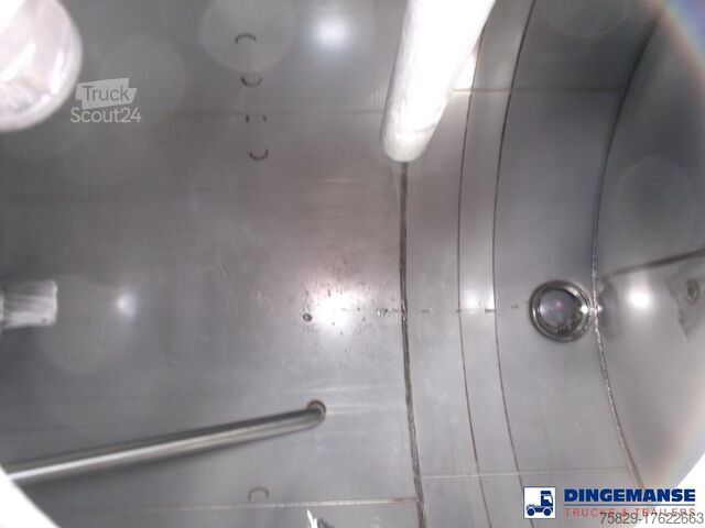 Tank Magyar Heavy oil tank inox 37 m3 / 5 comp + pump