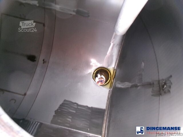 Tank Magyar Heavy oil tank inox 37 m3 / 5 comp + pump