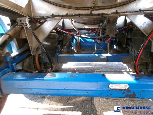 Tank Feldbinder Chemical tank inox 30 m3 / 1 comp + pump