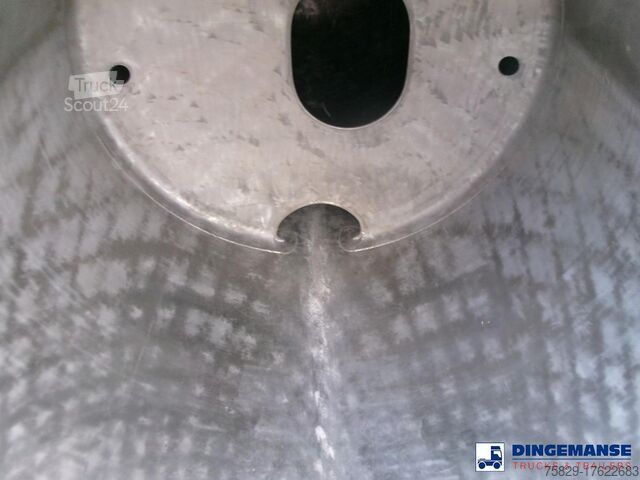 Tank Feldbinder Chemical tank inox 30 m3 / 1 comp + pump