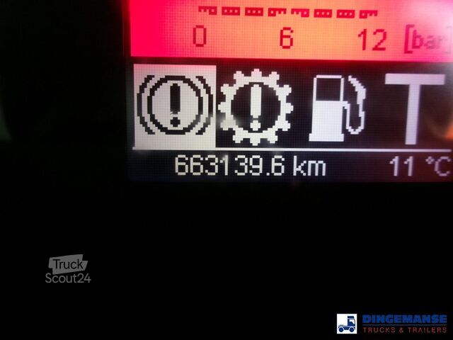 Autocisterna Scania P310 6x2 RHD Argon gas tank 13.2m3 - Damaged