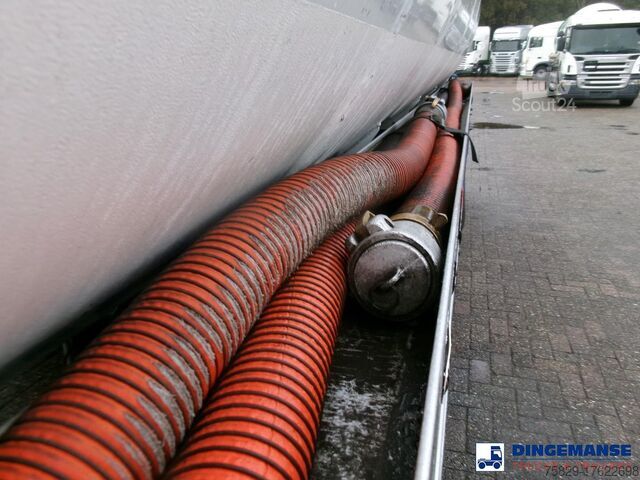 Tank Heil / Thompson Fuel tank alu 45 m3 / 6 comp + pump  / ADR 13/1...