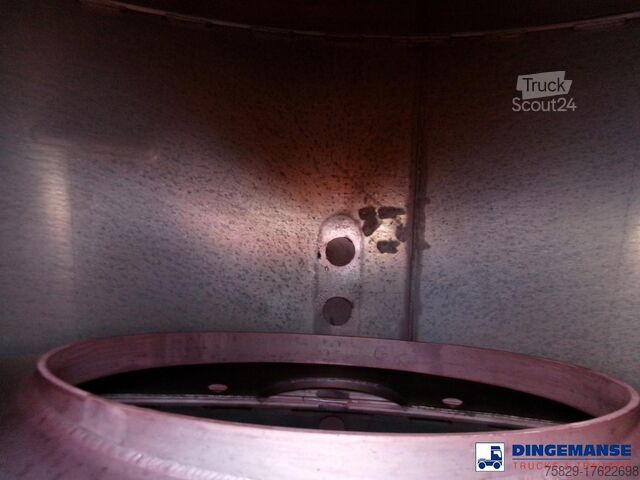 Tank Heil / Thompson Fuel tank alu 45 m3 / 6 comp + pump  / ADR 13/1...
