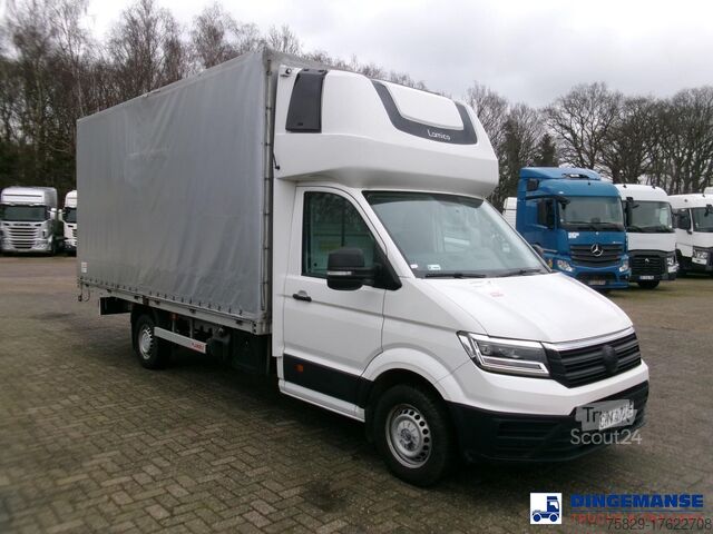 Bâché Volkswagen Crafter 4x2 curtain side van Euro 6