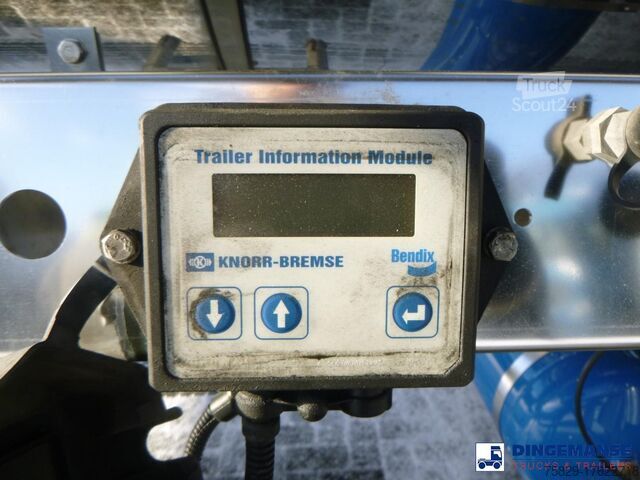 Tank Feldbinder Chemical tank inox 30 m3 / 1 comp + pump