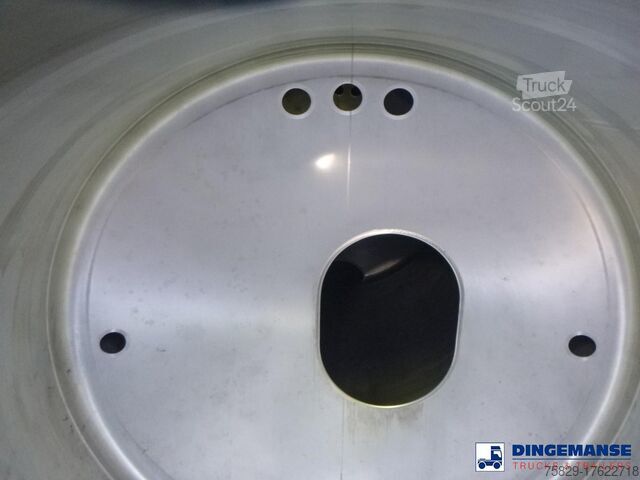 Tank Feldbinder Chemical tank inox 30 m3 / 1 comp + pump