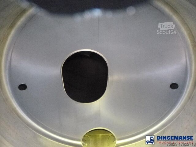 Tank Feldbinder Chemical tank inox 30 m3 / 1 comp + pump