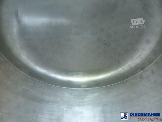 Tank Feldbinder Chemical tank inox 30 m3 / 1 comp + pump