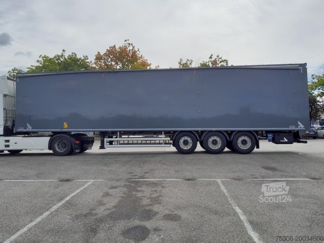 Semirimorchio con pianale mobile STAS bioSTAR 91,3 cbm