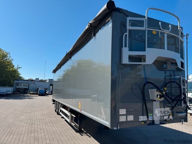 Semirimorchio con pianale mobile STAS bioSTAR 91,3 cbm