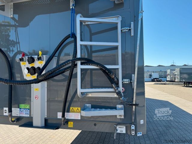 Semirimorchio con pianale mobile STAS bioSTAR 91,3 cbm