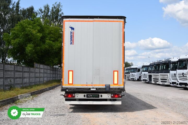 ανοιχτό ημιρυμουλκούμενο με μουσαμά SCHMITZ CARGOBULL SCS24/L Varios