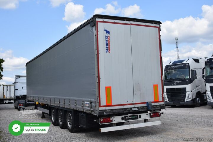 ανοιχτό ημιρυμουλκούμενο με μουσαμά SCHMITZ CARGOBULL SCS24/L Varios