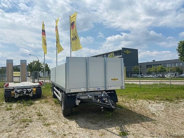 Flatbed open Humbaur Baustoffanhänger HD 18 Plus