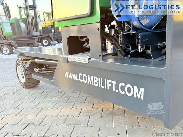 4-way forklift Combilift C4000 GAS TRIPLEX 5550 FREE LIFT CABIN