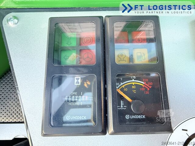 4-way forklift Combilift C4000 GAS TRIPLEX 5550 FREE LIFT CABIN