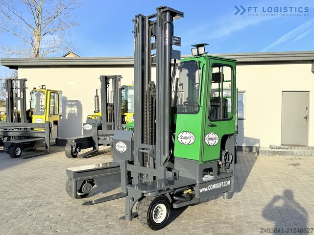 4-way forklift Combilift C4000 GAS TRIPLEX 6900 FREE-LIFT CABIN