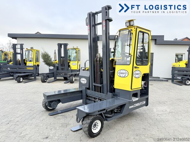 4-way forklift Combilift C4000 GAS DUPLEX 4600 FORK POSITIONER