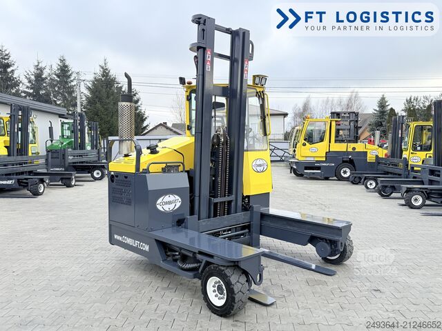 4-way forklift Combilift C4000 GAS DUPLEX 4600 FORK POSITIONER
