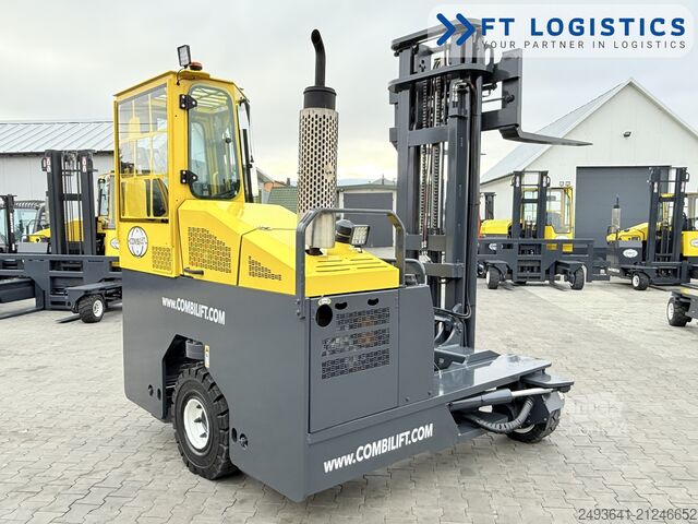 4-way forklift Combilift C4000 GAS DUPLEX 4600 FORK POSITIONER