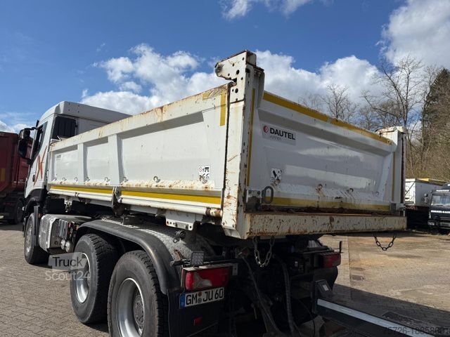 Dreiseitenkipper LKW IVECO AS260ZX570.1.Hd,D-Fzg,252T. XWay Bordmatik 6x4